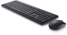 Zestaw klawiatura i mysz Dell KM3322W, EN, czarny