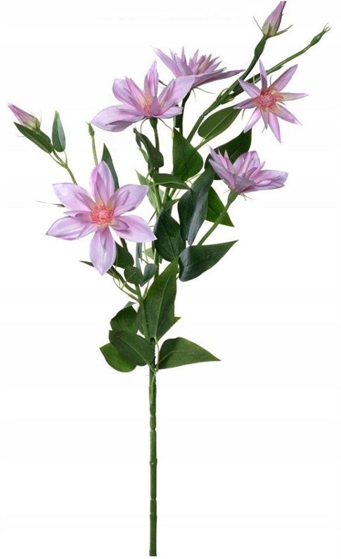 Artificial clematis flower, 70 cm