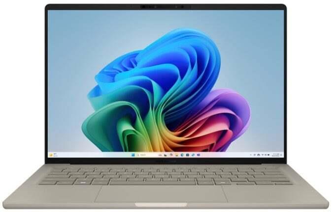 Kompiuteris Asus Zenbook A14 Qualcomm X1 16/512GB 14"
