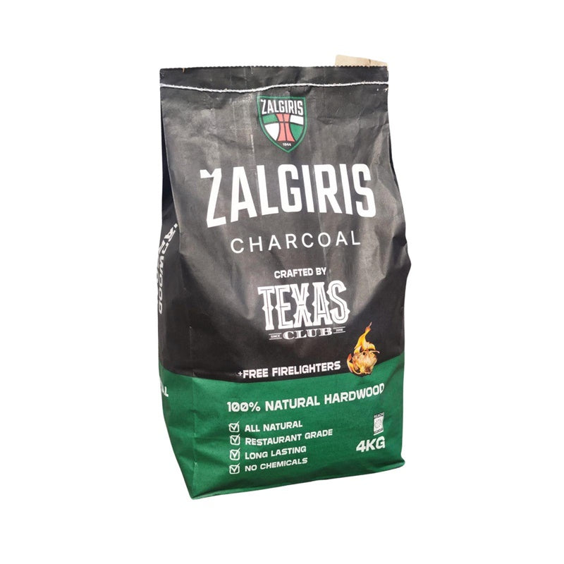 Węgiel drzewny „ŽALGIRIS” ANGL4, 4 kg