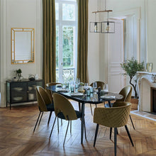 Fotel Atmosphera Marlo Velvet, mechowy, 56x55x76cm