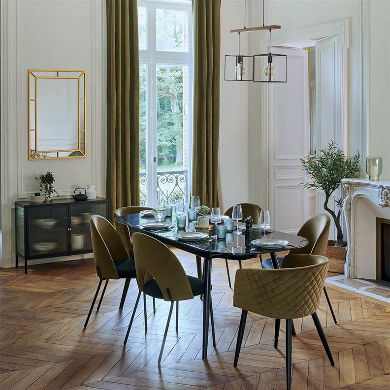Fotel Atmosphera Marlo Velvet, mechowy, 56x55x76cm