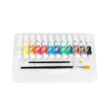 Acrylic paints, 12 pcs.
