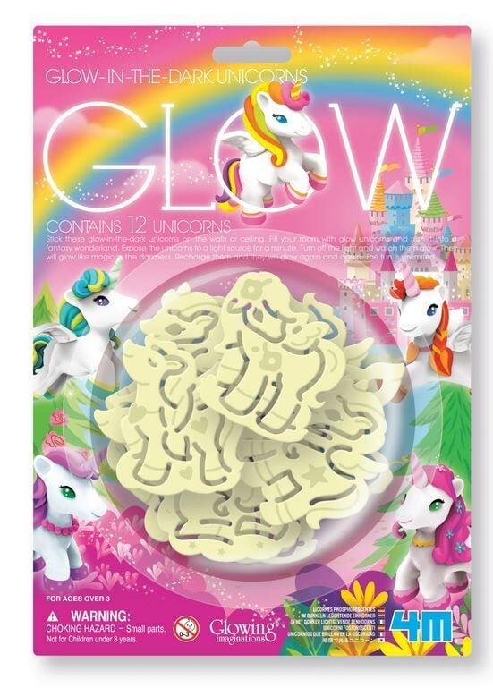 4M Glow UNICORNS Stickers 00-05939