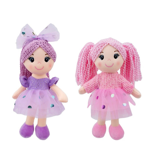 Pluszowa Lalka Soft Doll, różne kolory, 23 cm