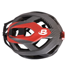 Dviratininkų šalmas Bottari 94001RB, juodas/raudonas, S/M