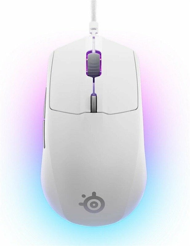Žaidimų pelė Steelseries Rival 3 Gen 2, balta