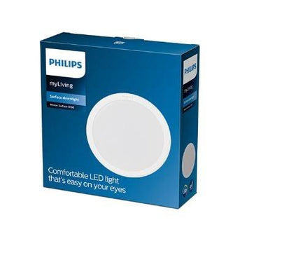 Surface Mounted LED Panel Ceiling Philips Meson, 3000K, LED, white