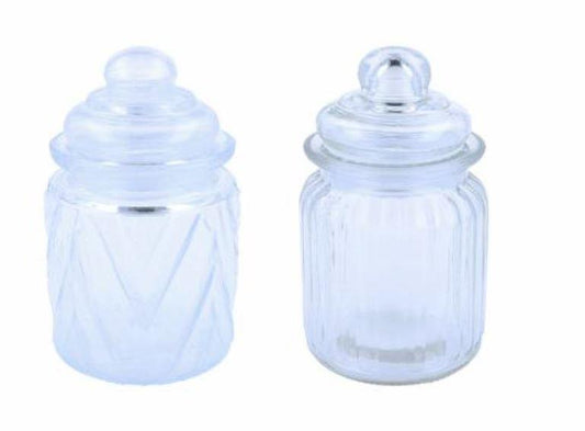 GLASS CONTAINER FOR LOOSE PRODUCTS 8X12.5CM