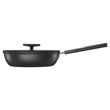 Fiskars Frying Pan with Lid, 24 cm, aluminum