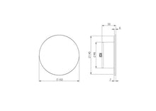 Difuzorius Europlast, baltas, universalus, 100 mm