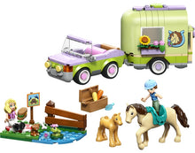 LEGO® Friends Horse Trailer 42695 building set, 279 pieces.