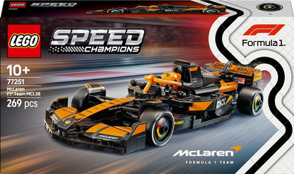 LEGO® McLaren F1® Team MCL38 Race Car 77251, 269 pieces