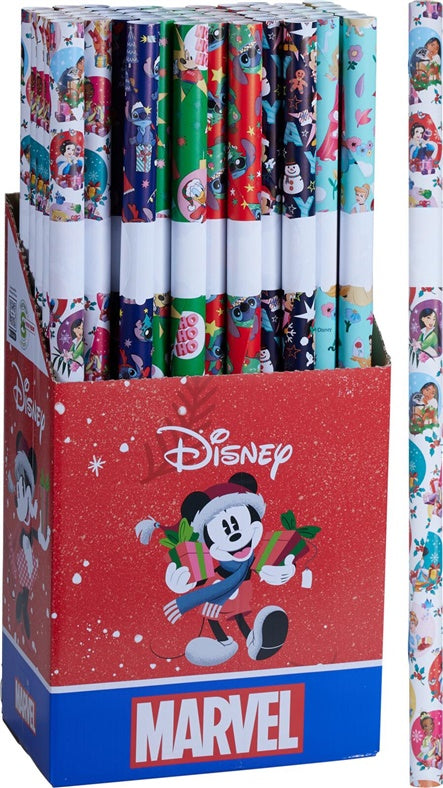 Pakavimo popierius Disney, 70 cm x 200 cm
