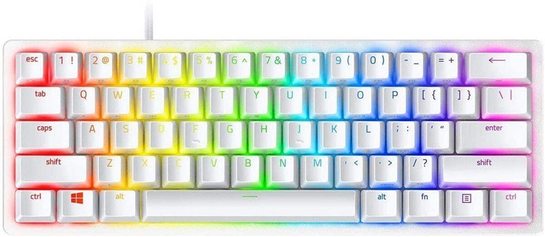 Keyboard Razer Huntsman Mini Red EN, white