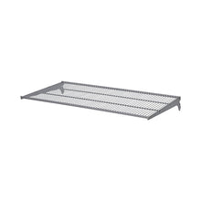 Shelf with brackets Dolle, 800 mm x 406 mm, grey