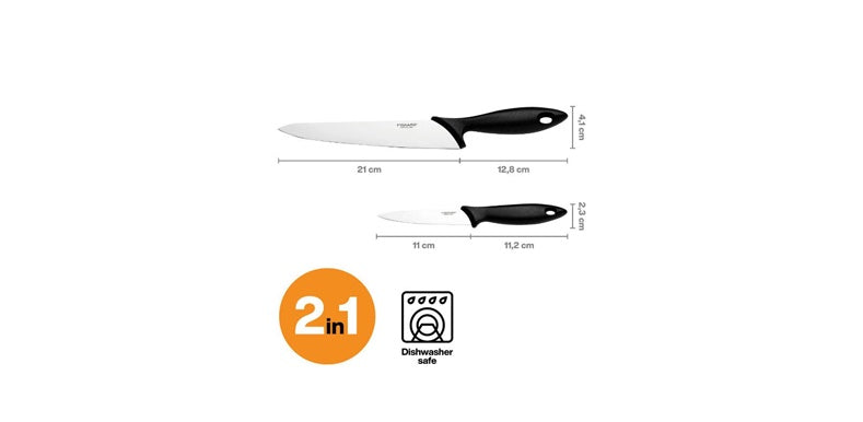 Fiskars Kitchen Knife Set 1065582, 2 pcs.