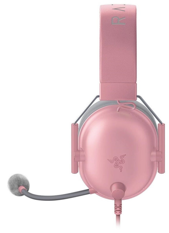 Razer BlackShark V2 X Gaming Headset, pink