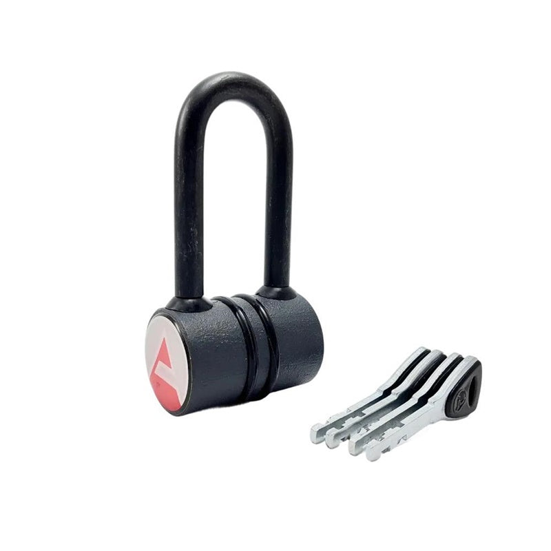 Padlock ZN-S-55-A-D, black, 38 mm