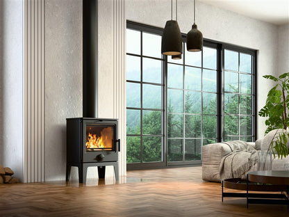 Kietojo kuro krosnelė Nordflam Arendal, 7 kW