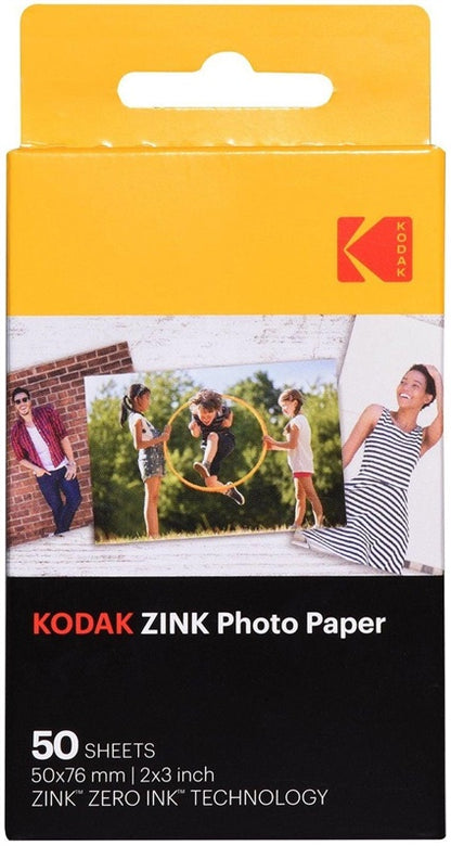 Kodak Zink Instant Photo Paper, 50 sheets
