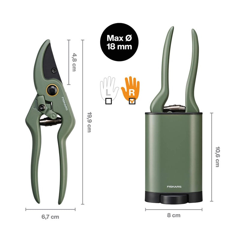 Fiskars Universal Pruner 1075314, 18 cm