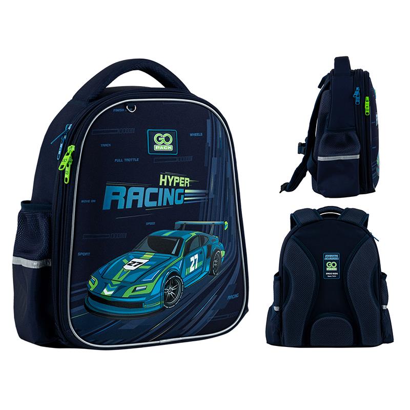 School backpack GO25-165S-4, black, 26x34.5x12.5 cm