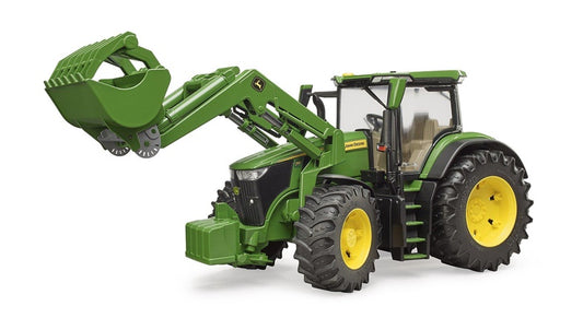 Žaislinis traktorius Bruder John Deere 7R 350 03151, žalia