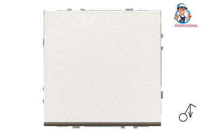 Push button switch LIREGUS MODERN, champagne coloured