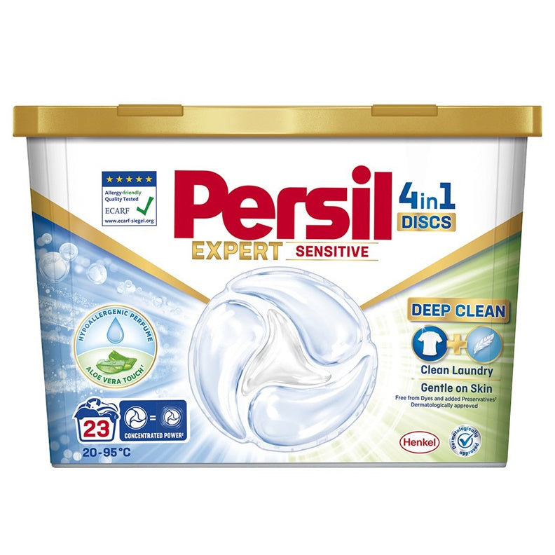 WASH.CAPS PERSIL DISCS SENSITIVE 23WASH