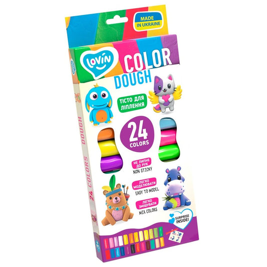 Ciastolina Lovin Color Dough ETC41184, mix kolorów