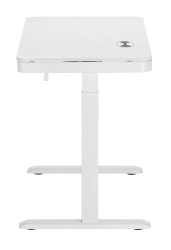 Height-adjustable desk, UP BALDERII, white