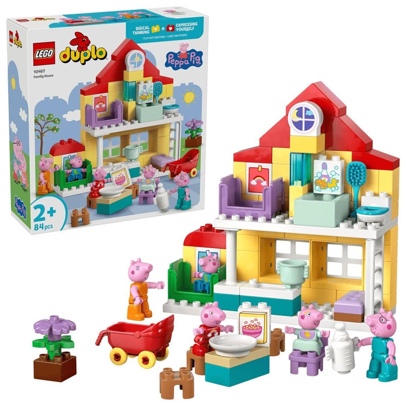 LEGO DUPLO Peppa Pig Family House 10467 84pcs