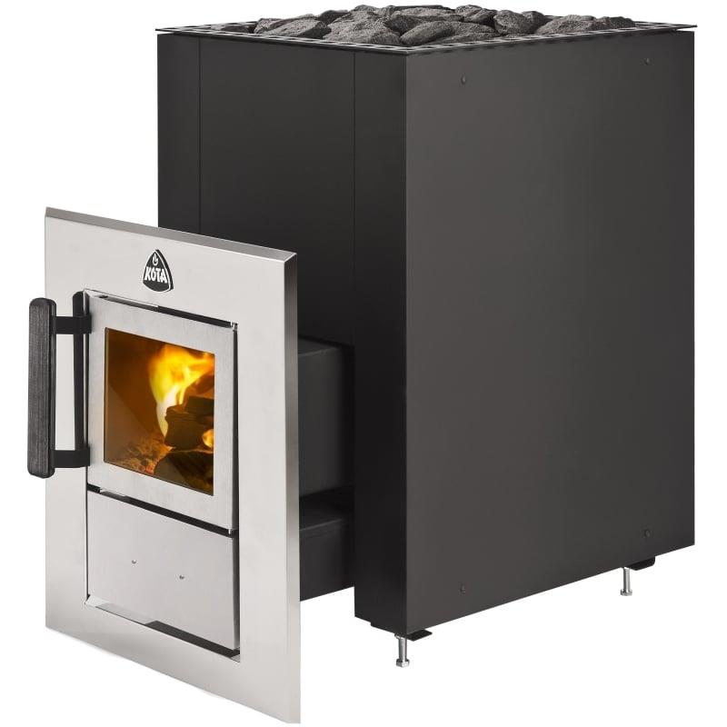 Piec do sauny opalany drewnem NARVI KOTA KURU 14 ST, 13 kW