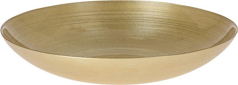 Miska, 30 cm, złoto, szkło