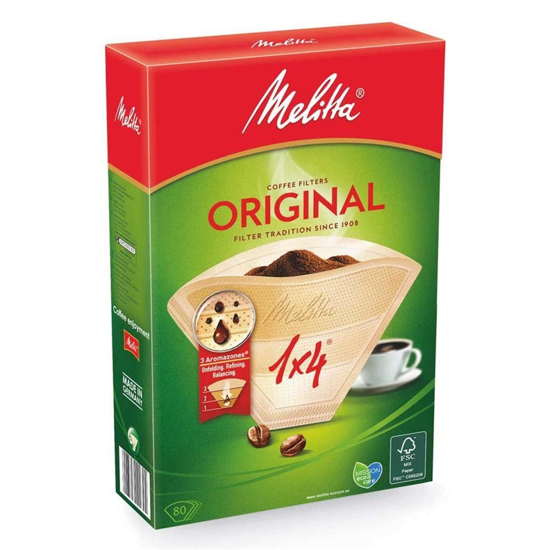 Filtr do ekspresów do kawy Melitta Original 1x4, 80 szt.