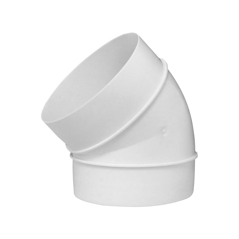 Ventiliacijos alkūnė EUROPLAST AL100-45, D100 45°