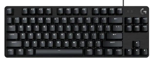 Klaviatūra Logitech G413 TKL SE EN, juoda