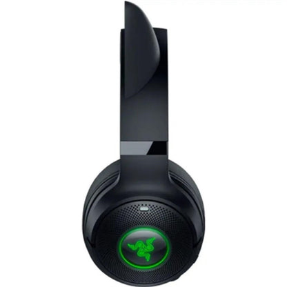 AUSINĖS RAZER KRAKEN V2 KITTY BT JUODOS