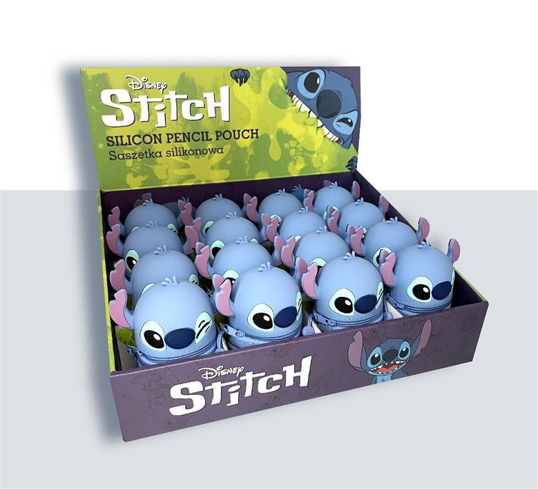 Penalas be priemonių Disney Stitch 80990PTR, 12x6cm, mėlyna