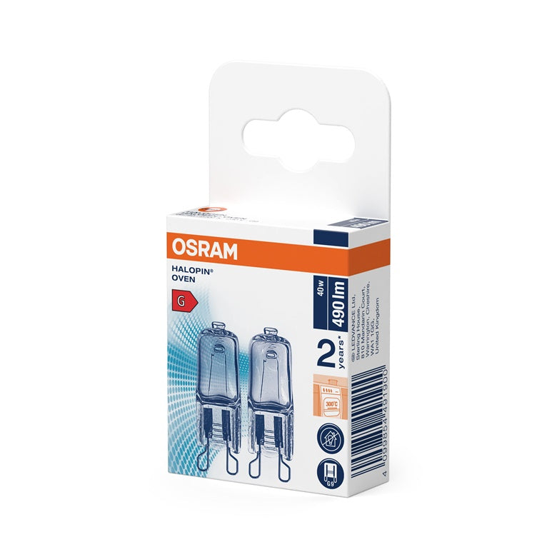 LAMP ORC 40W 230V G9 OSRAM 66740 2pcs