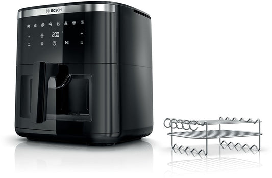 Hot air fryer Bosch Series 6 MAF671B1, black, 1800W