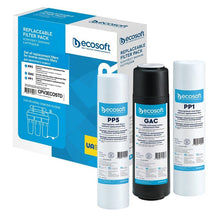 Комплект фильтрующих картриджей Ecosoft CPV3ECOSTD, 10"
