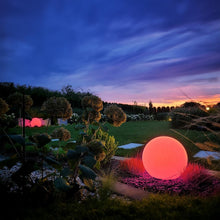 Outdoor lamp 10W E27 IP44 D60+RGB LED
