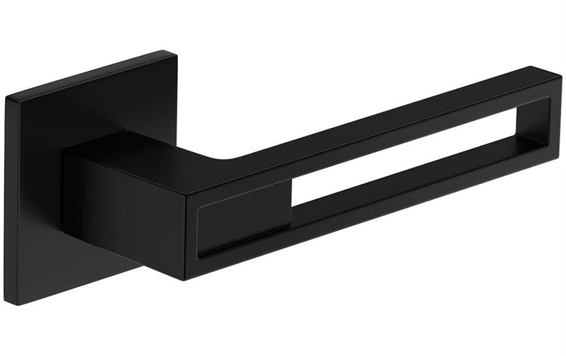Klamka drzwiowa, wewnętrzna Metal-Bud K FIT Black TORA K FIT, czarna