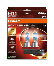 Car Bulb Osram Halogen, White, 12 V
