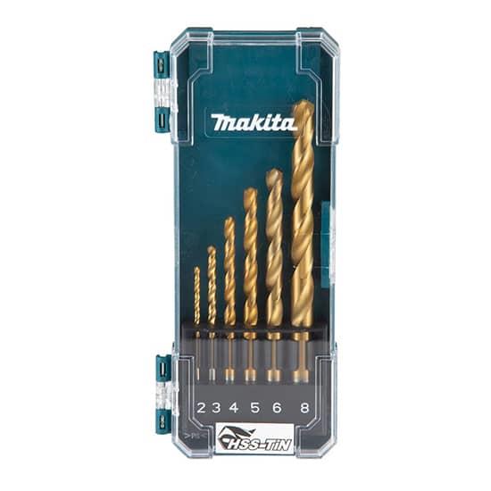 Drill Bit Set Makita D-72833; 2-8 mm; 6 pcs