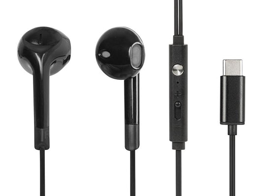 AUSINĖS BLOW B-17 JUODOS USB-C