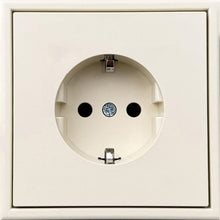 Socket LIREGUS MODERN, earthed, matt sand