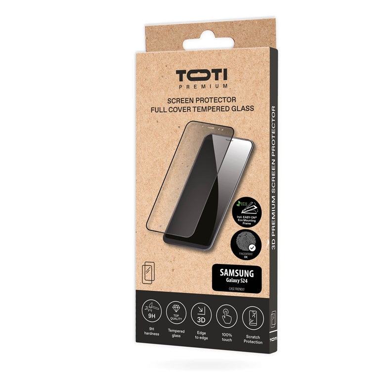 Toti Galaxy S24/S25 Phone Screen Protector, 9H